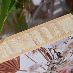 Rectángulo de bambú